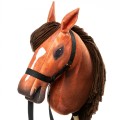 Zestaw Skippi - Hobby Horse Bursztyn i przeszkoda do skakania 135 cm