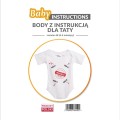 Baby Instructions body z instrukcją dla taty