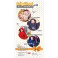 Baby Wrapi Active - Kocyk z rękawami - Czerwony