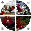 Bluzair - Bluza koc - Bordowy