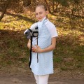 Peleryna Skippi dla Hobby Horse - błękitna