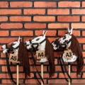 Hobby Horse Skippi - koń na kiju - Gniado-srokaty A5