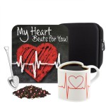 Zestaw Prezentowy dla Zakochanych - My Heart Beats for You