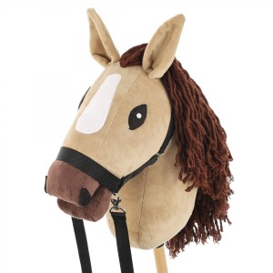 Hobby Horse Skippi - koń na kiju - Karmel