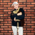 Hobby Horse Skippi - koń na kiju - Karmel