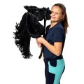 Zestaw Skippi - Hobby Horse czarny i dodatkowy kantar - czerwony