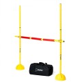 Zestaw Skippi - Hobby Horse Czarny i przeszkoda do skakania 135 cm