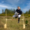 Drewniana przeszkoda do skakania Hobby Horse Skippi