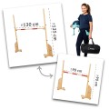 Drewniana przeszkoda do skakania Hobby Horse Skippi