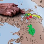 Mapa Zdrapka Odkrywcy - Świat (PL)