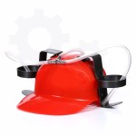 Imprezowy kask - Czerwony