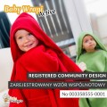 Baby Wrapi Active - Kocyk z rękawami - Czerwony